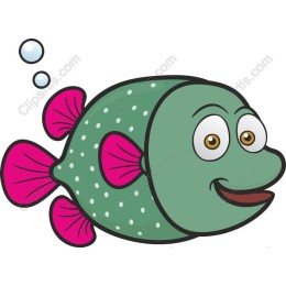 Charming Cartoon Fish