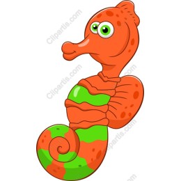 Colorful Seahorse