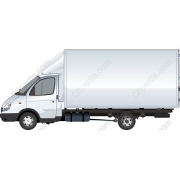 Sleek Delivery Truck
