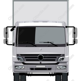 Modern Delivery Truck
