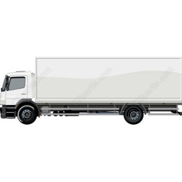 Sleek Delivery Truck