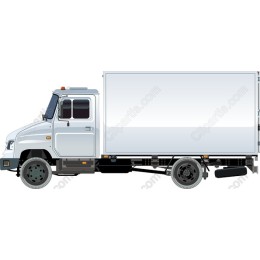 White Delivery Truck