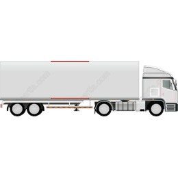 Sleek Delivery Truck