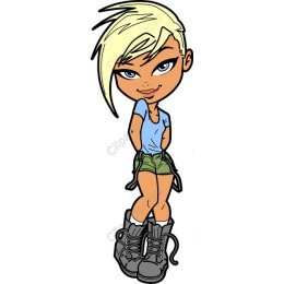 Playful Stylish Character