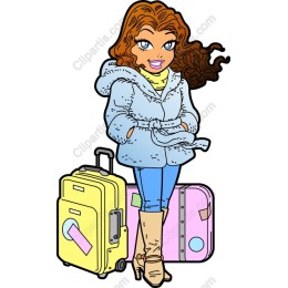 Fashionable Travel Girl