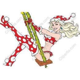 Holiday Swinging Beauty