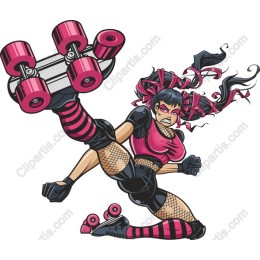 Fierce Roller Skater