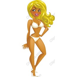 Glamorous Beachgoer