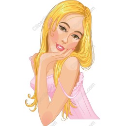 Charming Blonde Woman