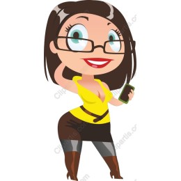 Confident Smartphone Woman