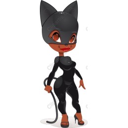 Charming Cat Character