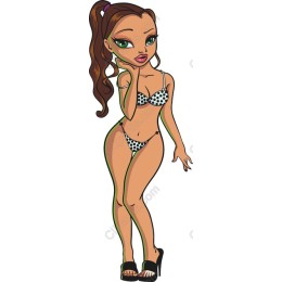 Stylish Bikini Girl