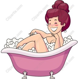 Cheerful Bath Time