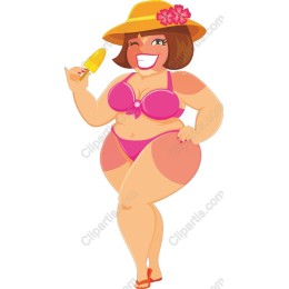 Cheerful Summer Vibes Woman