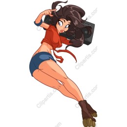 Dynamic Roller Skater