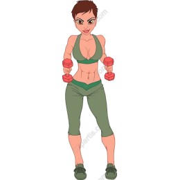 Empowered Fitness Woman