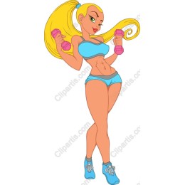 Energetic Fitness with Dumbbells