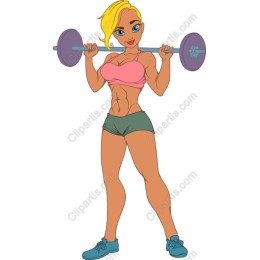 Empowered Fitness Woman