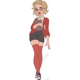 Trendy Young Woman