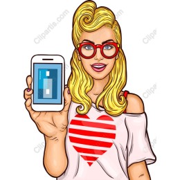Trendy Smartphone Woman