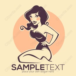 Glamorous Retro Woman