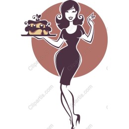 Chic Bakery Woman