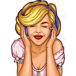 Cheerful Music Lover