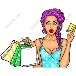 Vibrant Shopping Delight