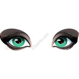 Vivid Green Eyes