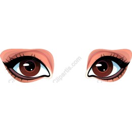 Realistic Brown Eyes