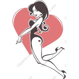 Chic Pin-Up Girl