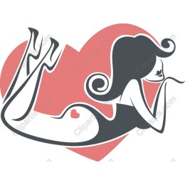 Playful Pin-Up Heart