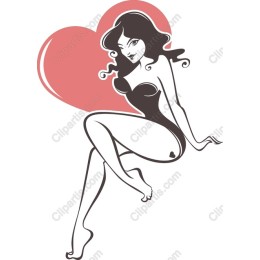 Charming Pin-Up Girl