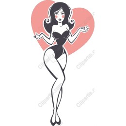 Retro Pin-Up Girl