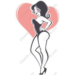 Retro Pin-Up Girl