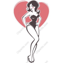 Vintage Pin-Up Girl