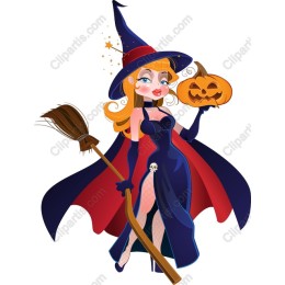 Enchanted Glamorous Witch