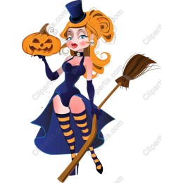 Chic Halloween Witch