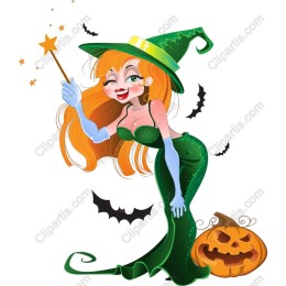 Enchanting Halloween Witch