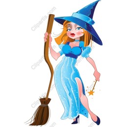 Enchanting Stylish Witch