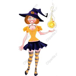 Enchanting Playful Witch