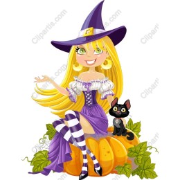 Enchanting Halloween Witch