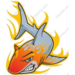 Fierce Flame Shark