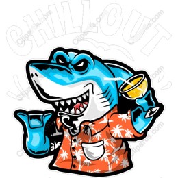 Tropical Shark Cocktail