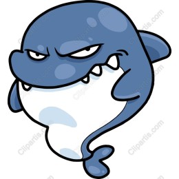 Cheeky Cartoon Shark
