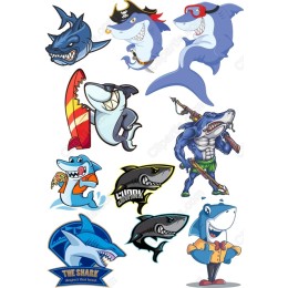 Shark Bundle - Playful & Fierce