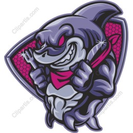 Rugged Shark Character