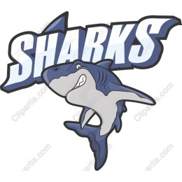 Playful Cartoon Shark