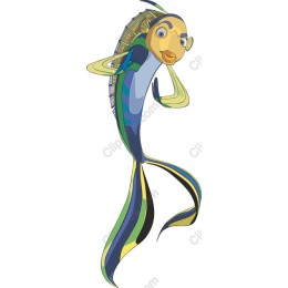 Vibrant Cartoon Fish
