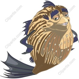 Whimsical Animated Fish